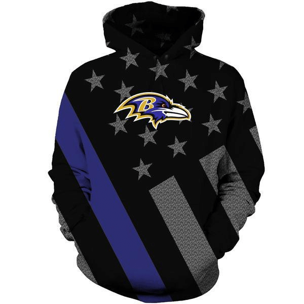 Baltimore Ravens  96 Unisex 3D Hoodie Gift For Fans