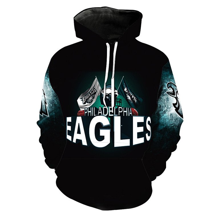 Philadelphia Eagles Style 9 35 Unisex 3D Hoodie Gift For Fans