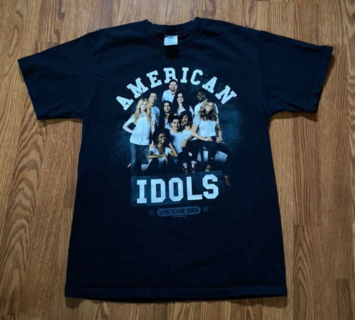 Vtg American Idols 2008 Tour Shirt