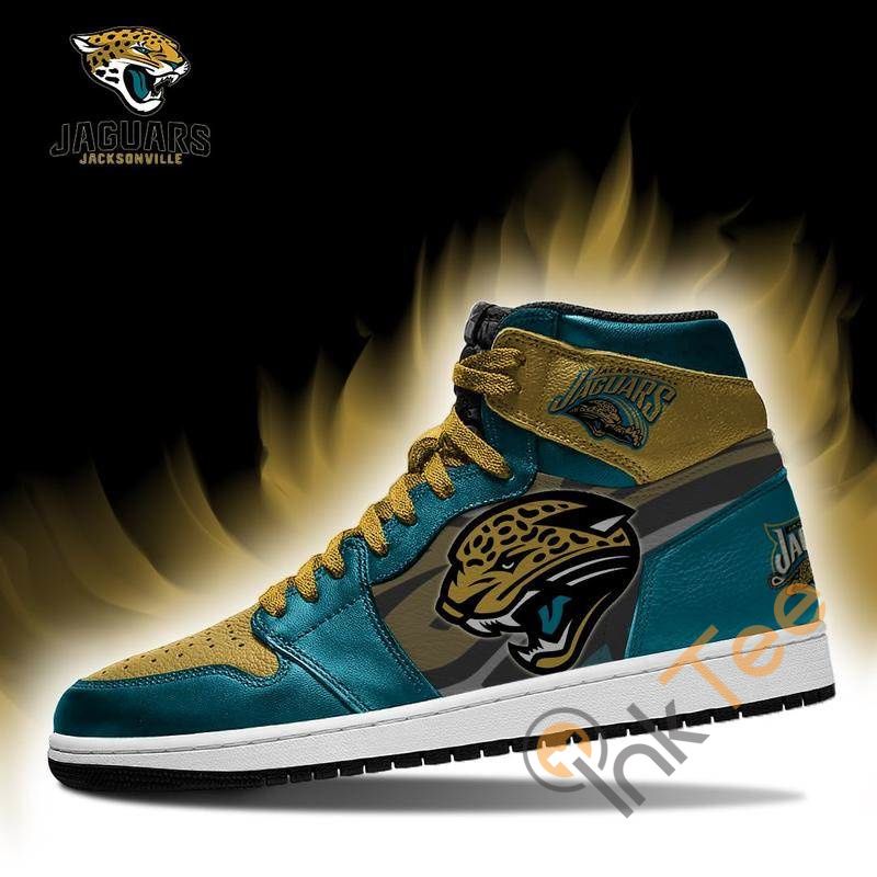 Jacksonville Jaguars Football Custom Sneakers It1458 Air Jordan Shoes