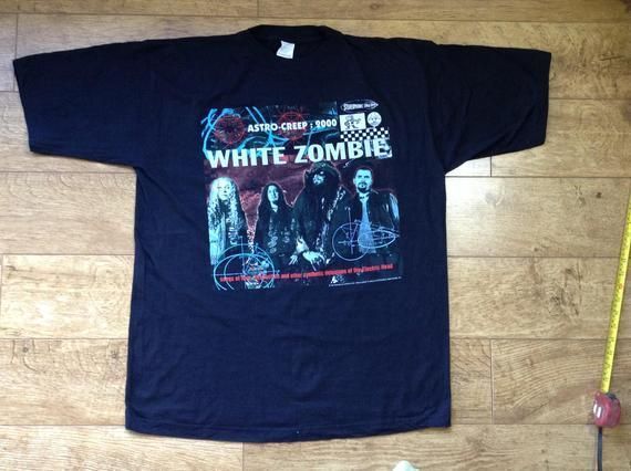 Superb Vintage Zombie European 95 Tour Shirt