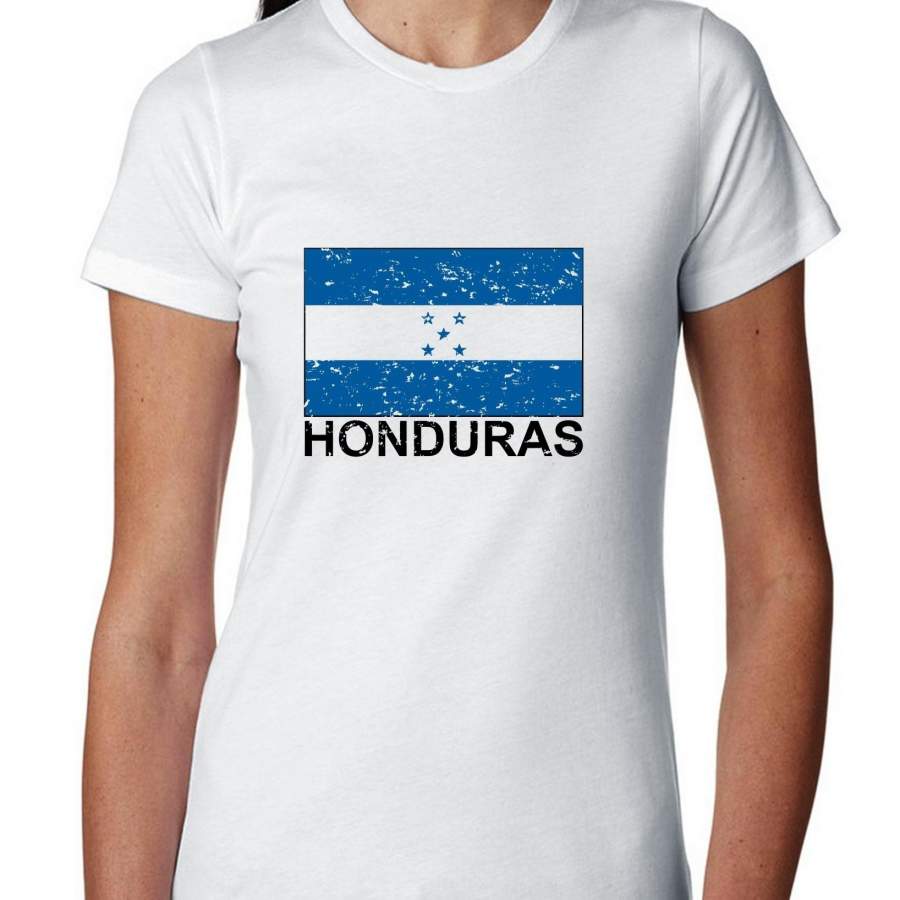 Honduras Flag – Special Vintage Edition Women’s T-Shirt