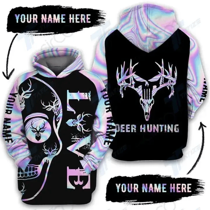 Hologram Skull Deer Hunting 3D All O …