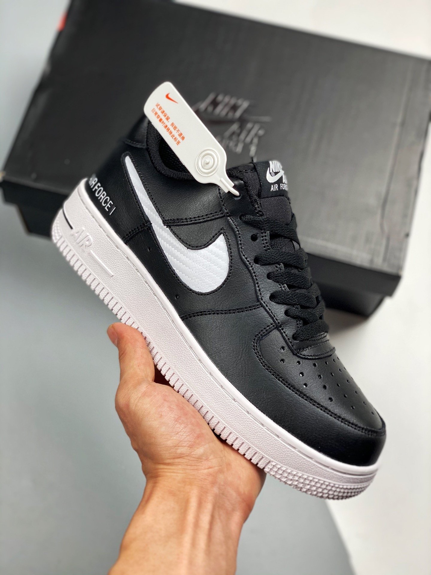 Nike Air Force 1 ’07 BlackWhiteWhite 5340711