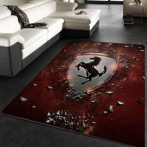 Ferrari Rug Bathroom Home Decor Floor Decor