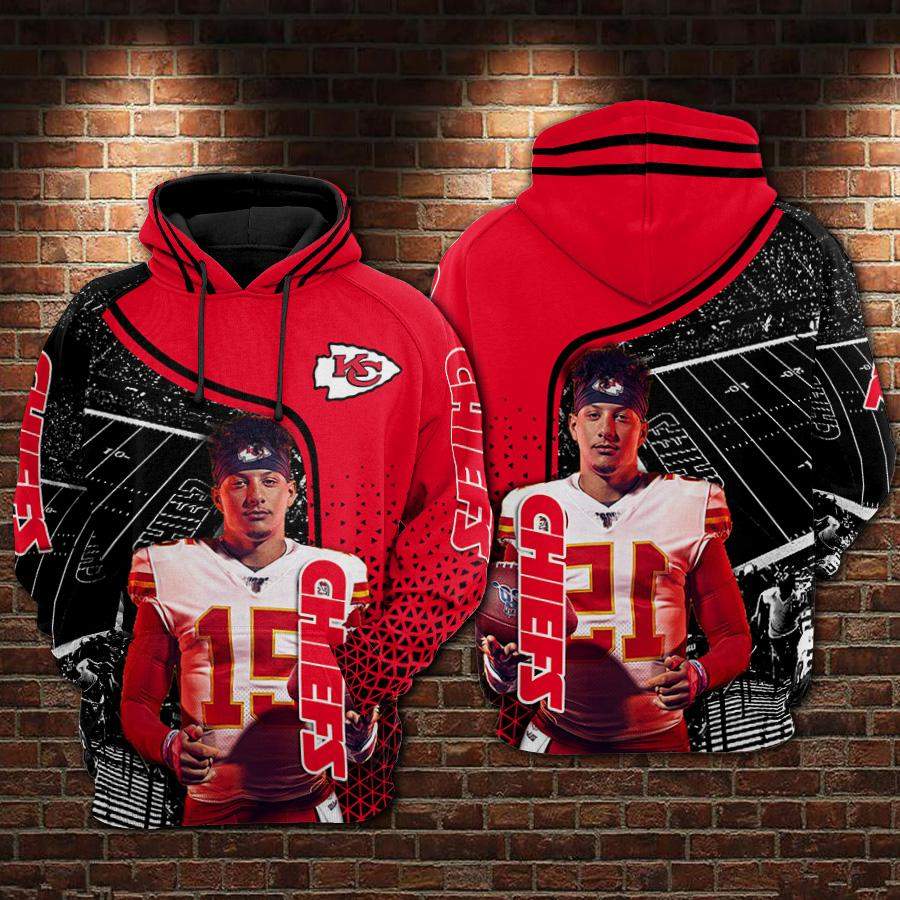 Kansas City Chiefs Hoodie 3D Style3326 All Over Printed