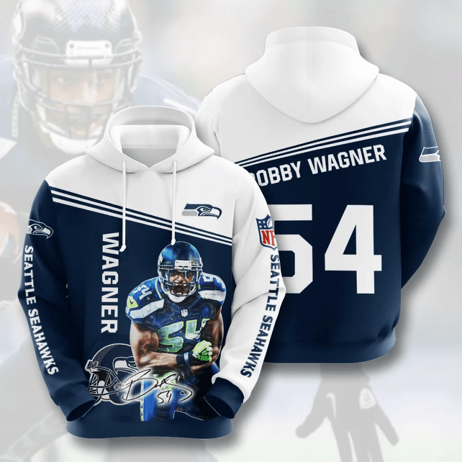 Bobby Wagner Seattle Seahawks 52 Unisex 3D Hoodie Gift For Fans