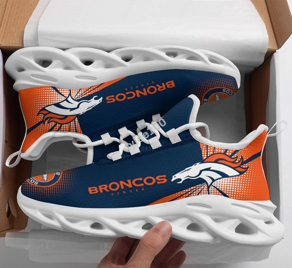 Denver Broncos Max Soul Sneakers, Sports Shoes, Shoes For Men And Women Wh26