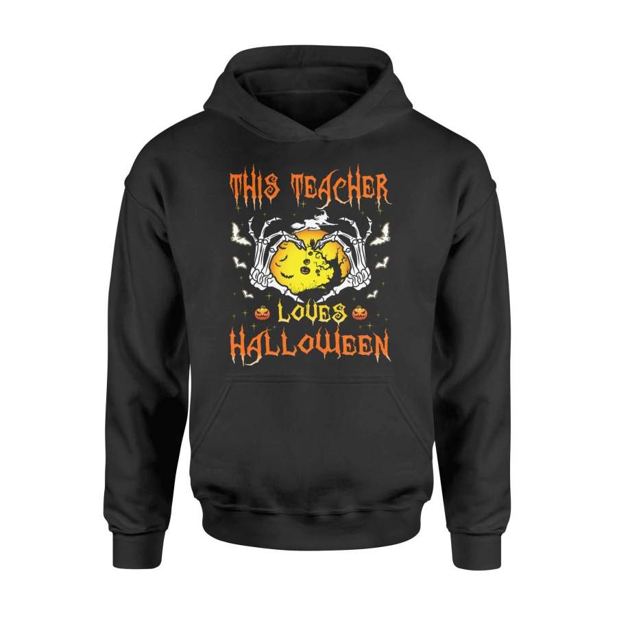 Teacher – This Teacher loves Halloween – Premium Hoodie