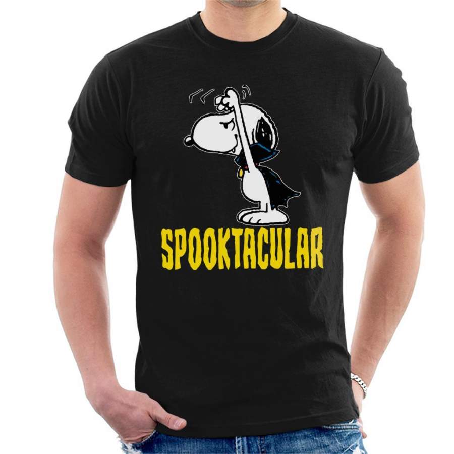 Peanuts Spooktacular Halloween Snoopy Men’s T-shirt