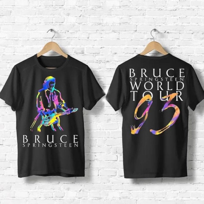 Vintage Bruce Springsteen And E Street Band Tour 2023 Shirt, Bruce Springsteen 2023 Tour Shirt