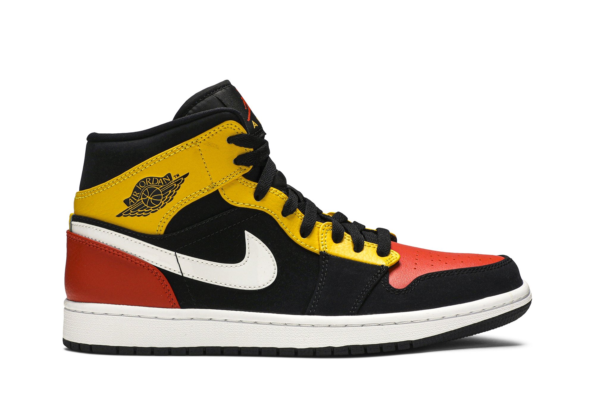 Jordan 1 Mid Black Amarillo Orange – Kohlrabis 193654686666