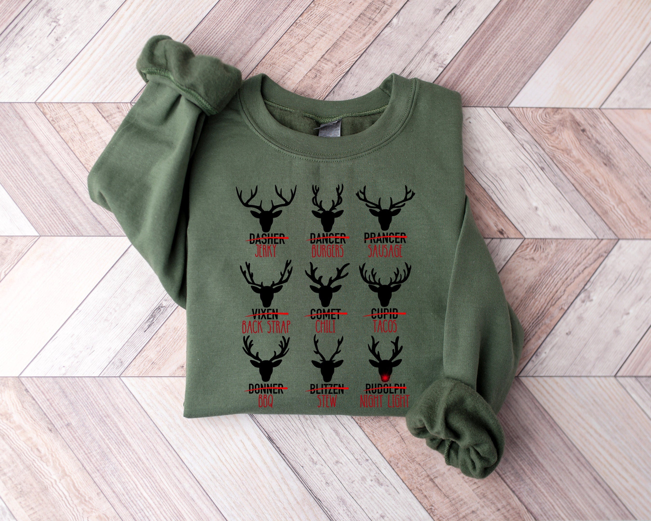 Christmas Shirt,Christmas Sweatshirt,Christmas Reindeer Shirt,Reindeer Varieities Sweatshirt,2023 Merry Christmas,Christmas Gift,Xmas Shirt