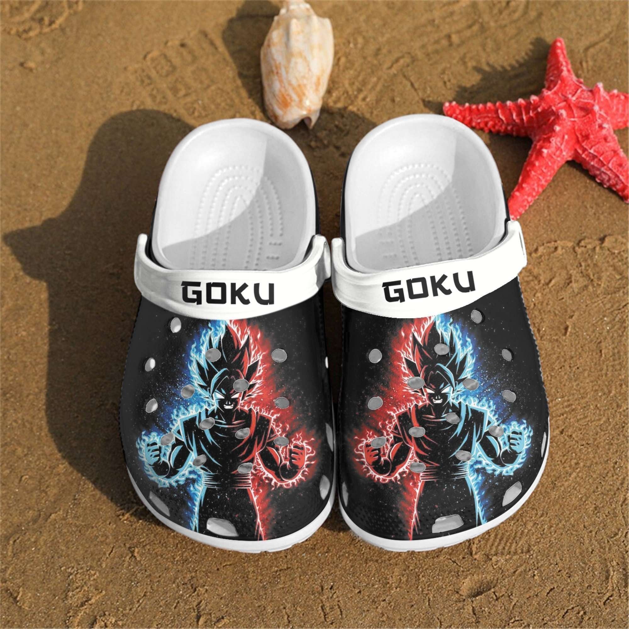 Goku Dragon Ball For Men And Women Gift For Fan Classic Water Rubber 3D Crocband Clog