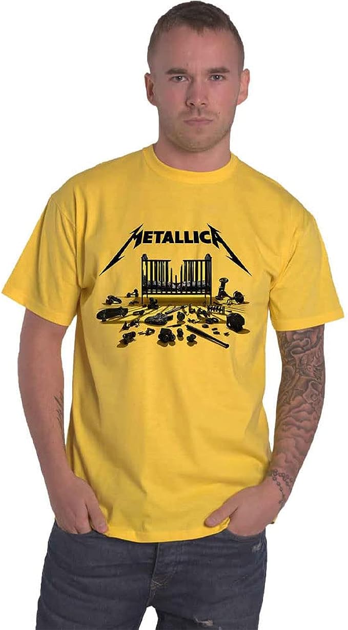 Metallica T Shirt M72 Seasons Simplified Cover Official Unisex