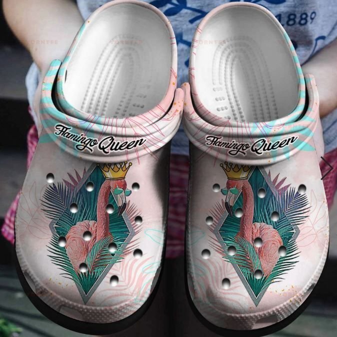 Flamingo Queen Crocs Shoes – B &hellip;
