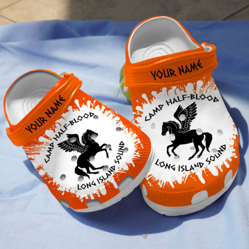 Chb Orange Theme Crocss Crocband Clog Comfortable Water Shoes