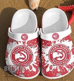 Atlanta Hawks Crocs Crocband Clog Clog Comfortable For Mens And Womens Classic Clog Water Shoes