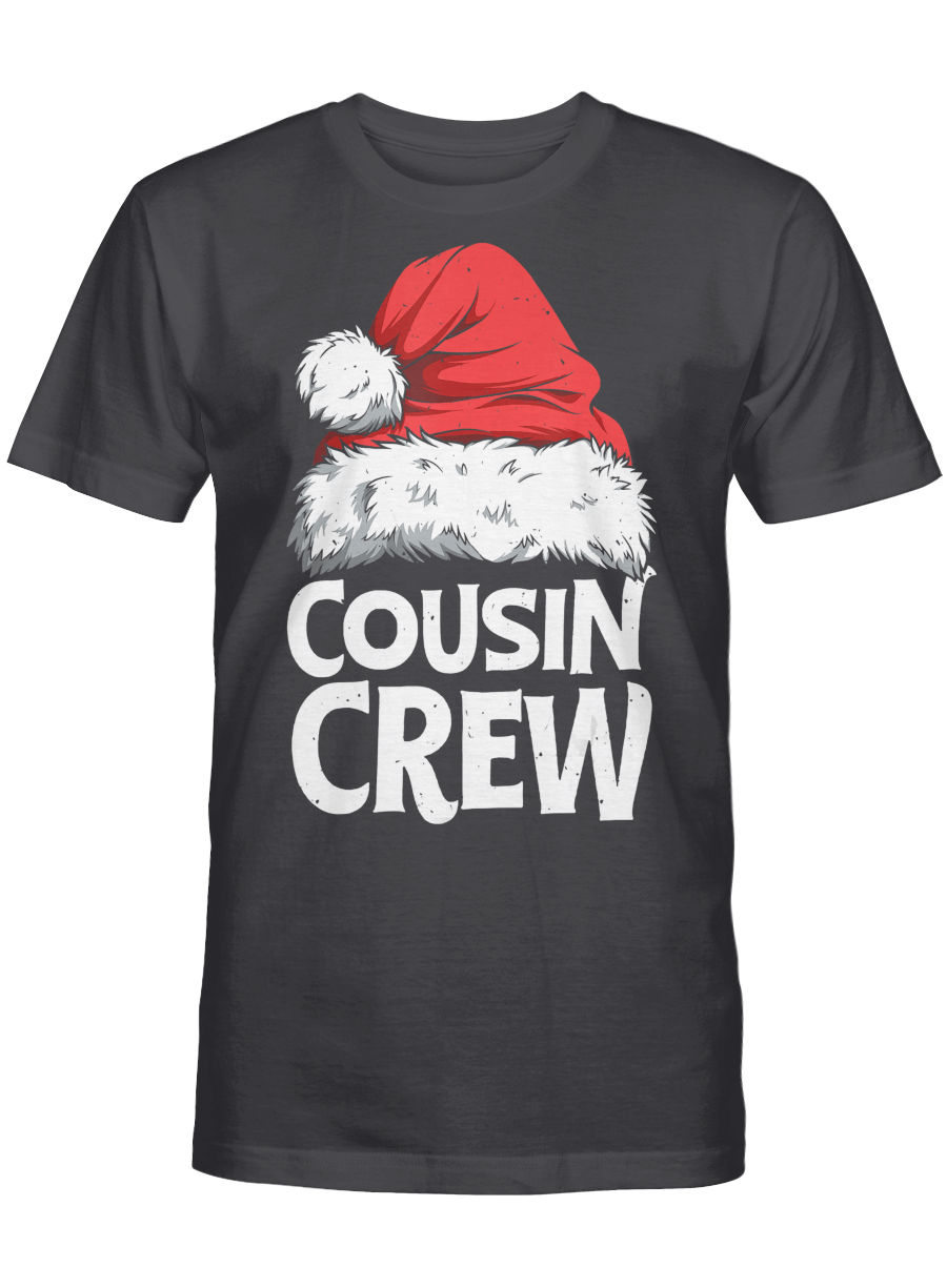 AmazeStyleZ Santa’s Reindeer, Ugly Christmas Sweater, Christmas Gift Ideas, Cousin Crew Santa T shirt Christmas Family Matching Pajamas T-Shirt