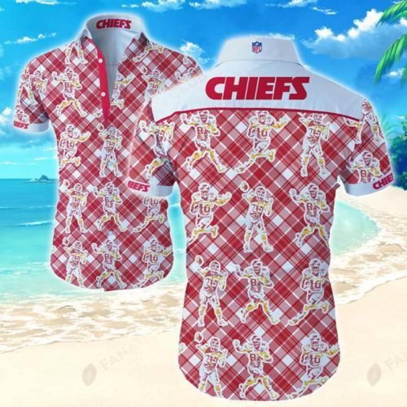 Kansas City Chiefs 3 Hawaii Fit Body Shirt