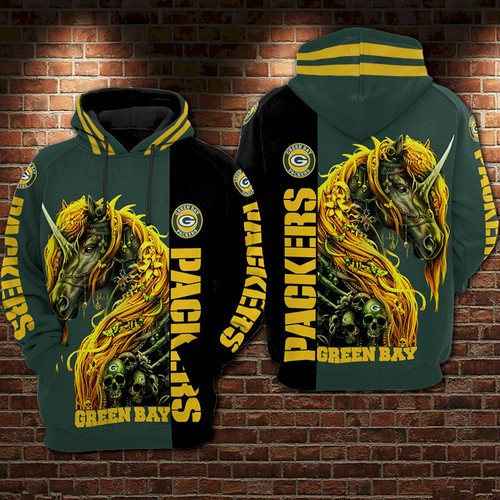 Green Bay Packers 39 Unisex 3D Hoodie Gift For Fans