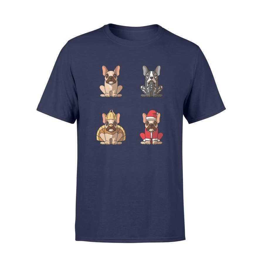 French Bulldog Costume Halloween Thanksgiving Halloween T-Shirt Trendy Fashion