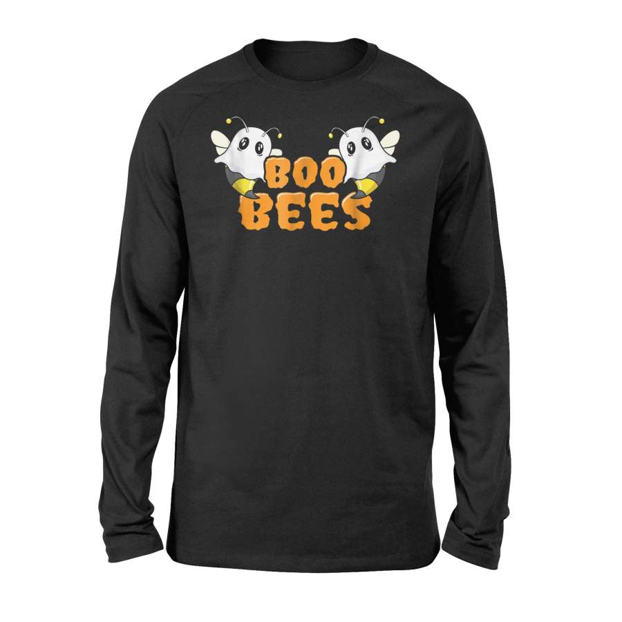 Boo Bees Funny Boobs Halloween Costume Party Sexy Halloween Long Sleeve T Shirt
