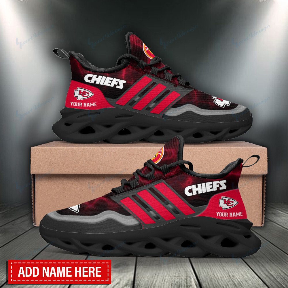 Kansas City Chiefs Personalized Yezy Running Sneakers Bb613