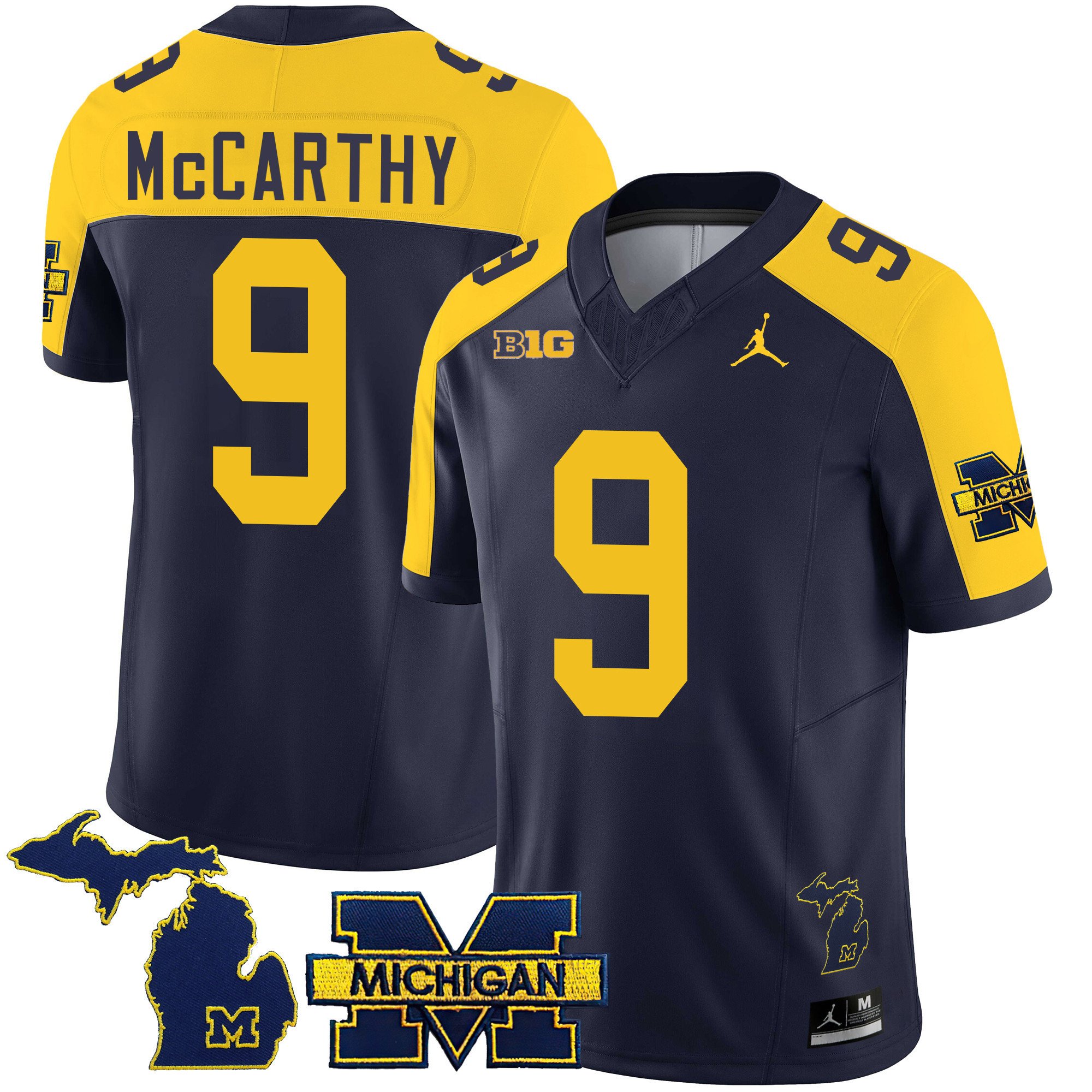 Youth’S Michigan Wolverines 2023 Special Jersey – All Stitched