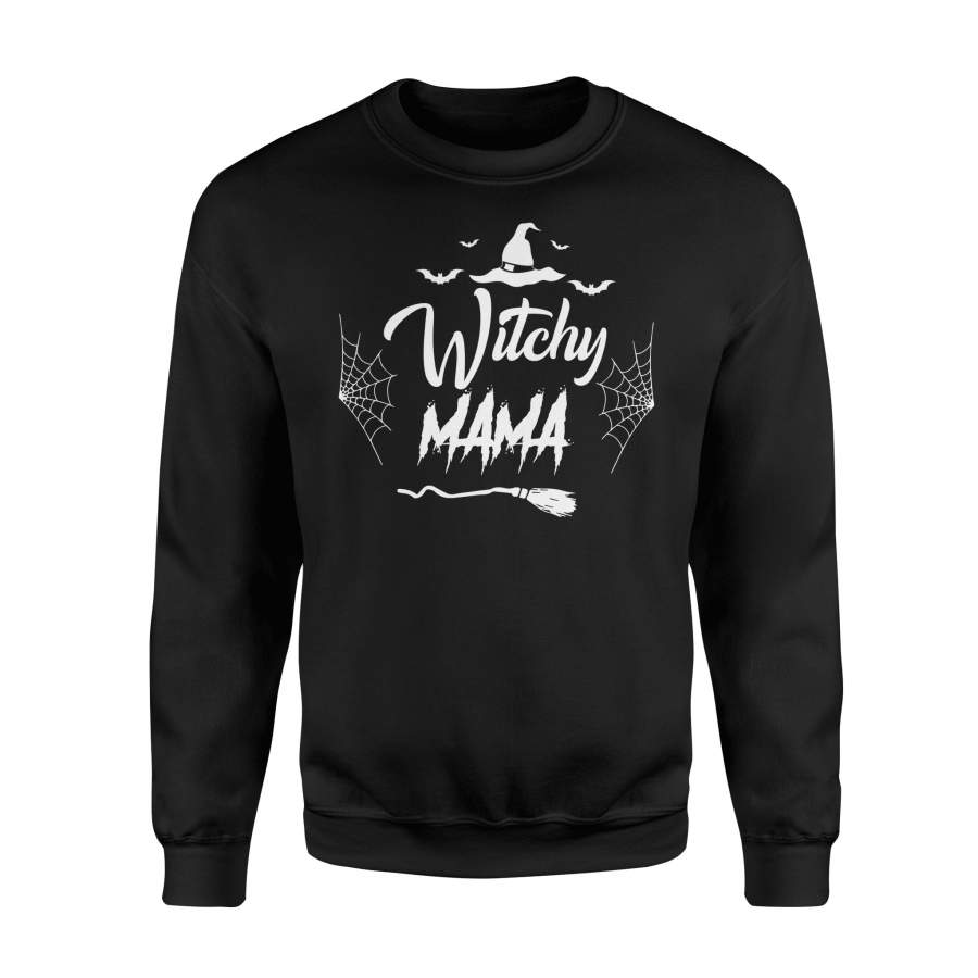 Halloween Mom Witchy Mama Halloween Sweatshirt
