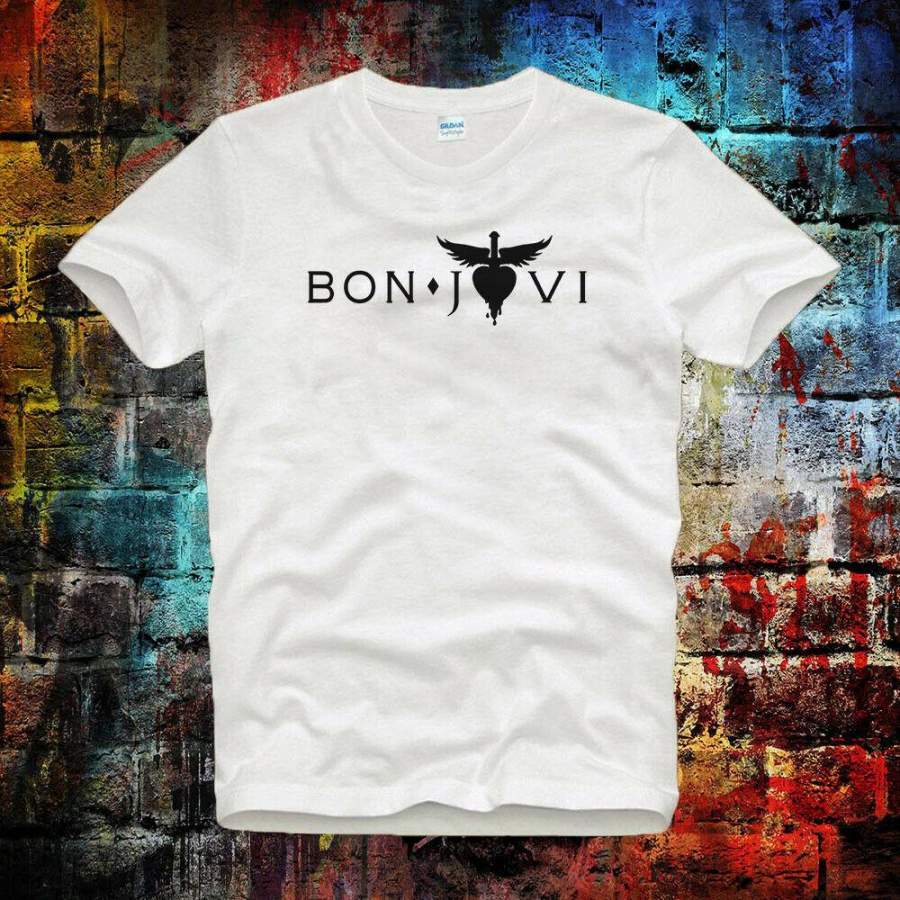 Bon jovi Tour 2019 Tee Top Rock Super CooL Vintage Unisex & Ladies T Shirt