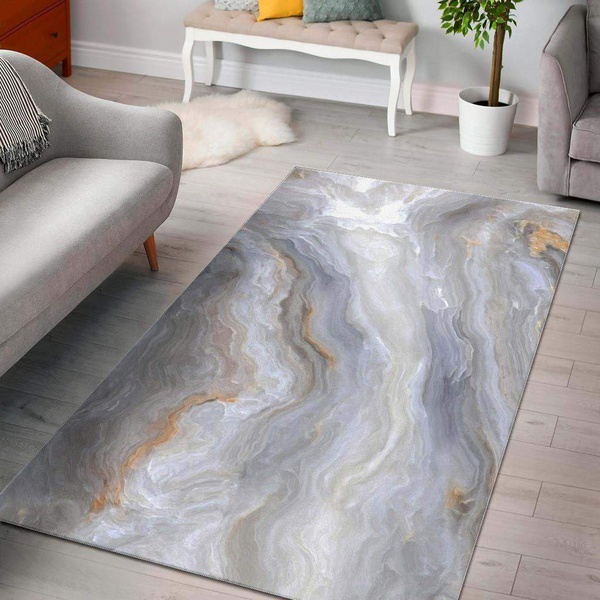 Grey Marble Rug RCDD81F14011