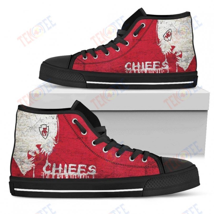 Mens Womens Kansas City Chiefs High Top Shoes Batman Style High Top Shoes 3D Printable TMT977