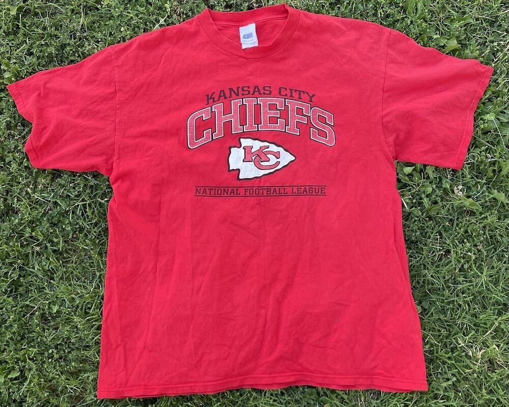 Vintage Csa Kansas City Chiefs S Shirt 2 Red