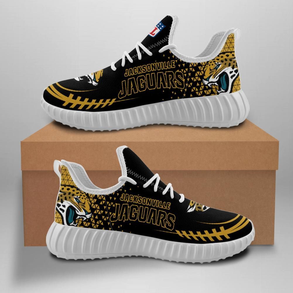 Jacksonville Jaguars Custom Shoes Sport Sneakers Yeezy Boost