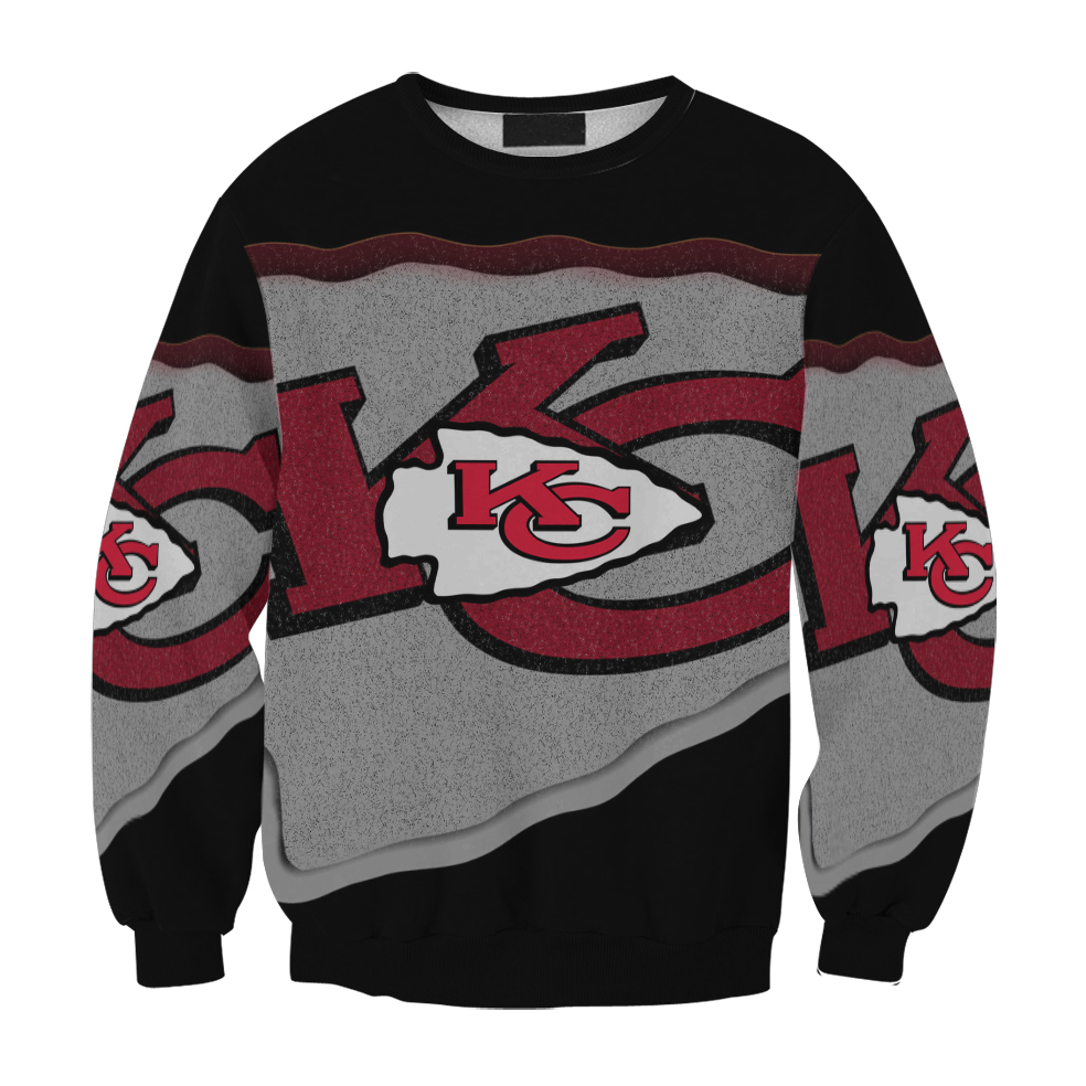 Kansas City Chiefs Emblem V2 Gift For Fan 3D Full Printing Sweatshirt