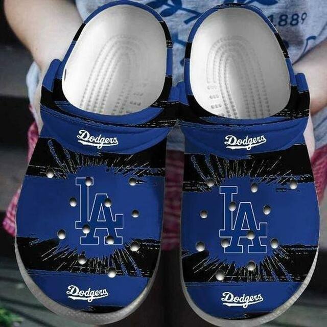 Los Angeles Dodgers Crocss Crocband Clog Comfortable Water Shoes