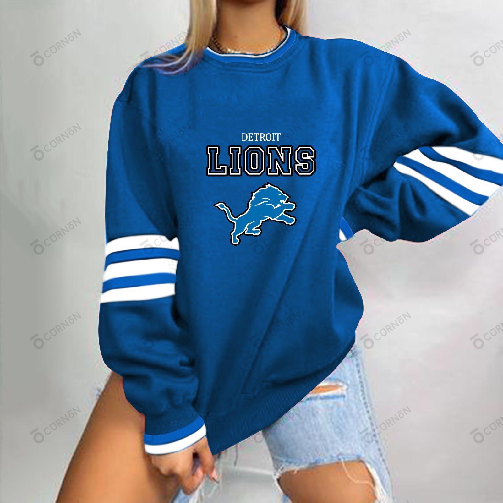 Detroit Lions 3D Printed Sweater