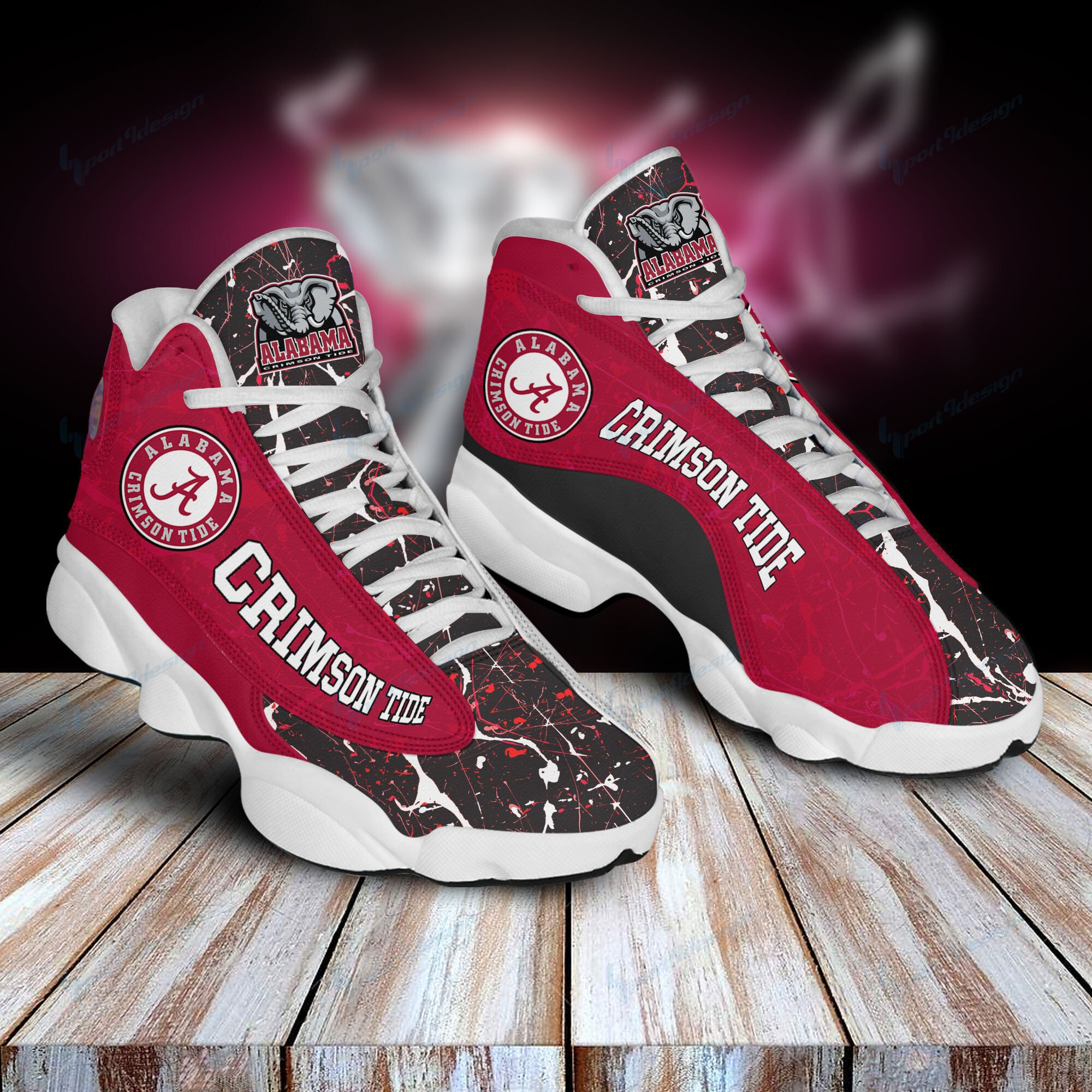 Alabama Crimson Tide Ajd13 Sneakers 09