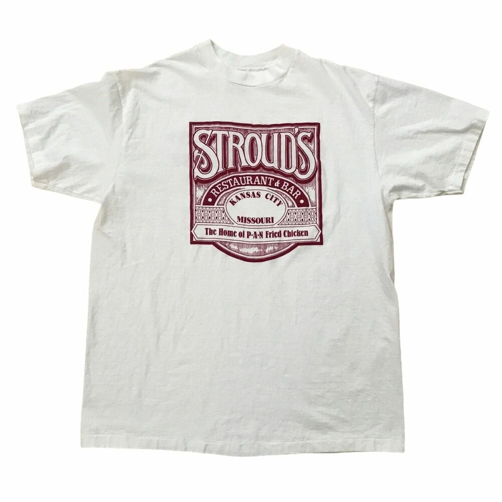 Strouds Restaurant And Bar Kansas City Missouri Funny 90S Vintage T Shirt