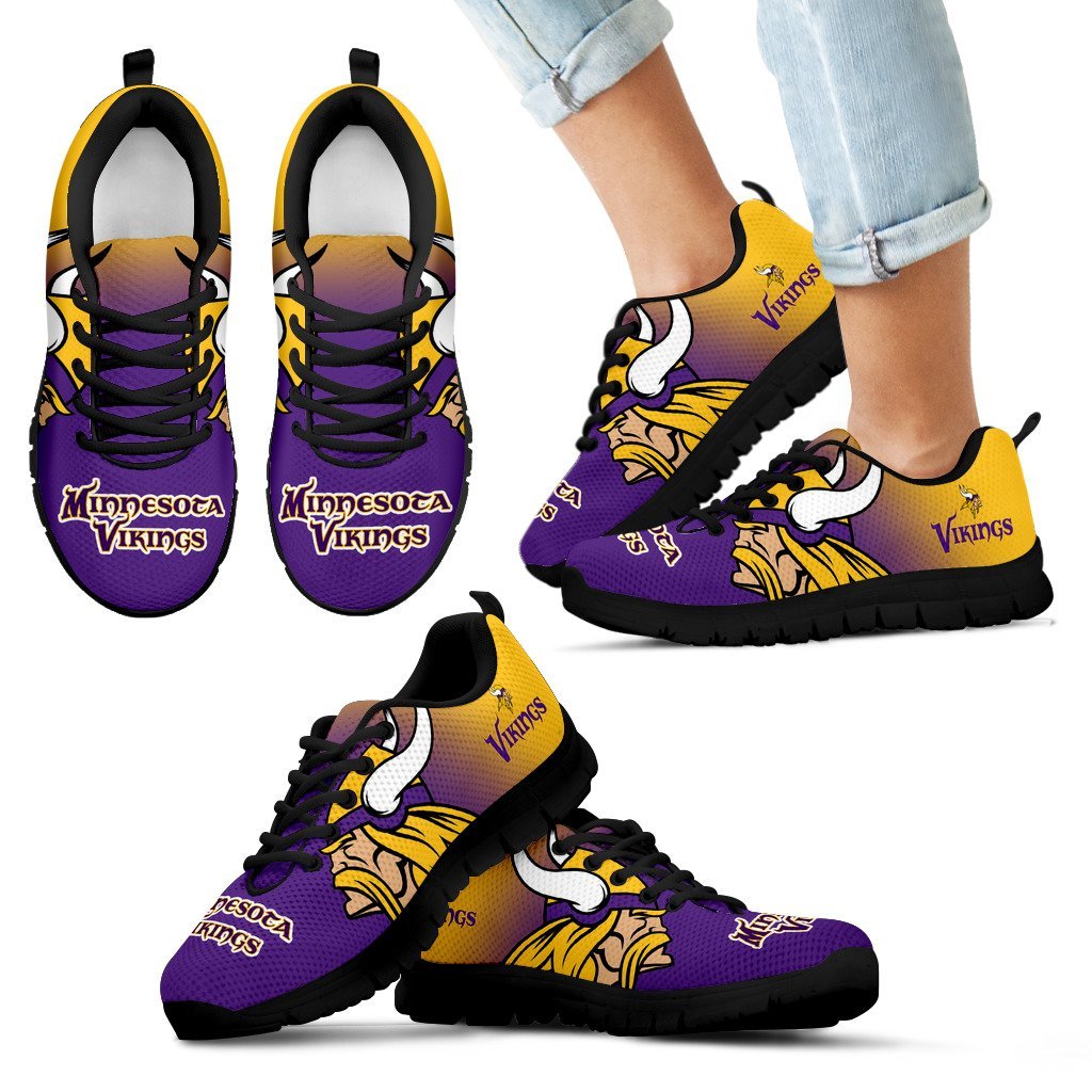 Awesome Unofficial Minnesota Vikings Sneakers