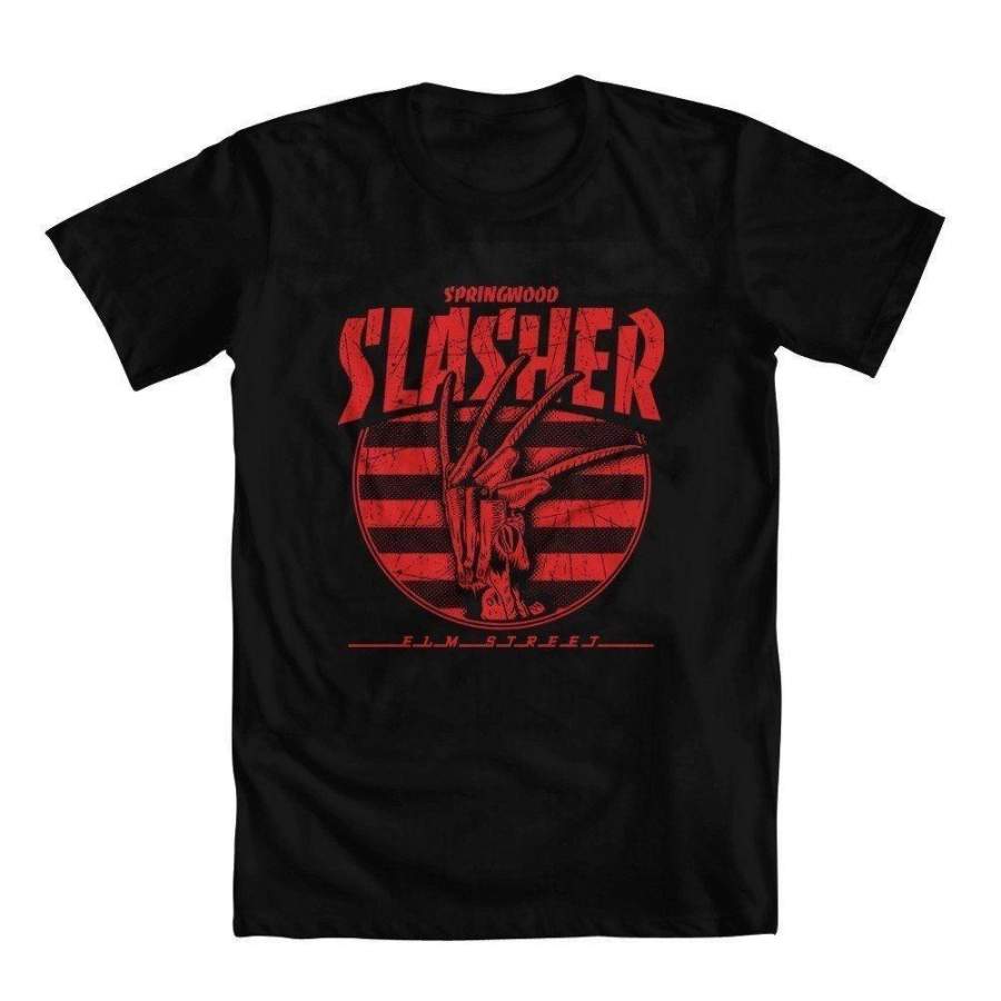 Fashion Mens A Nightmare On Elm Street Inspired Springwood Slasher Men’S T-Shirt