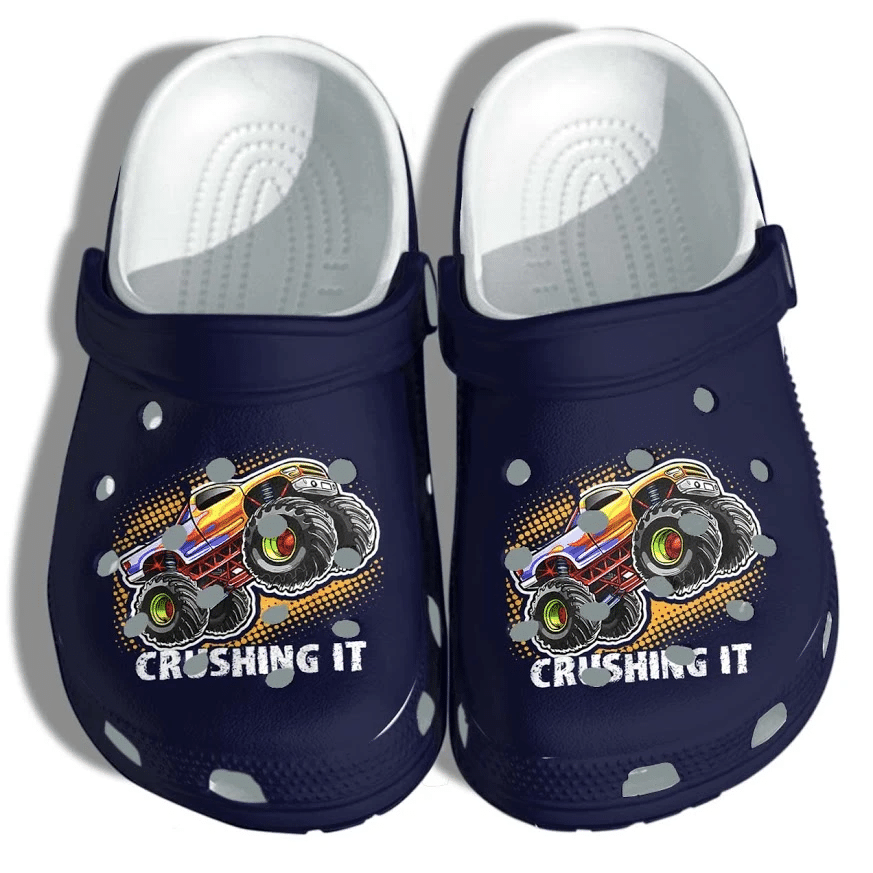 Crushing Truck Shoes Crocs For Kid & …