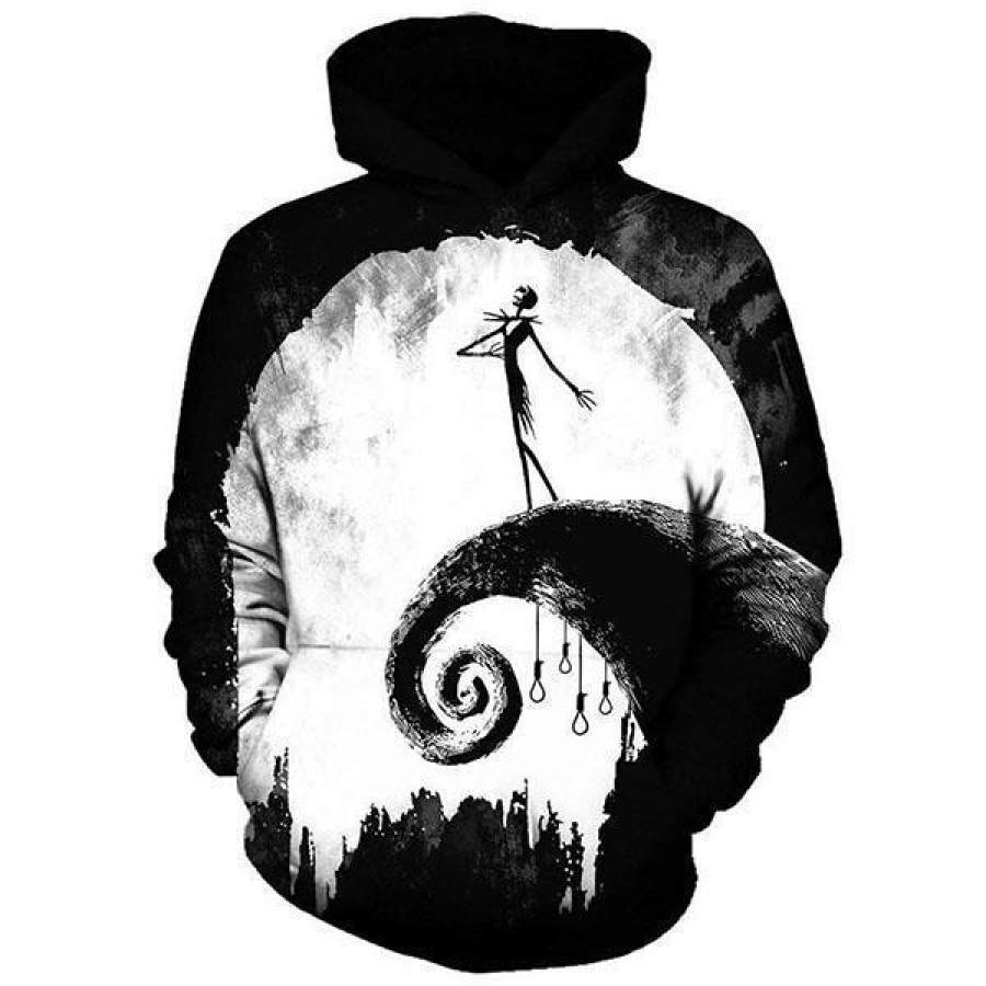 The Nightmare Before Christmas Full Moon Pull Over Hoodie