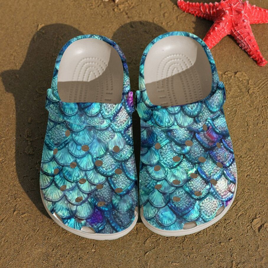 Mermaid Personalized Clog Custom Cro …