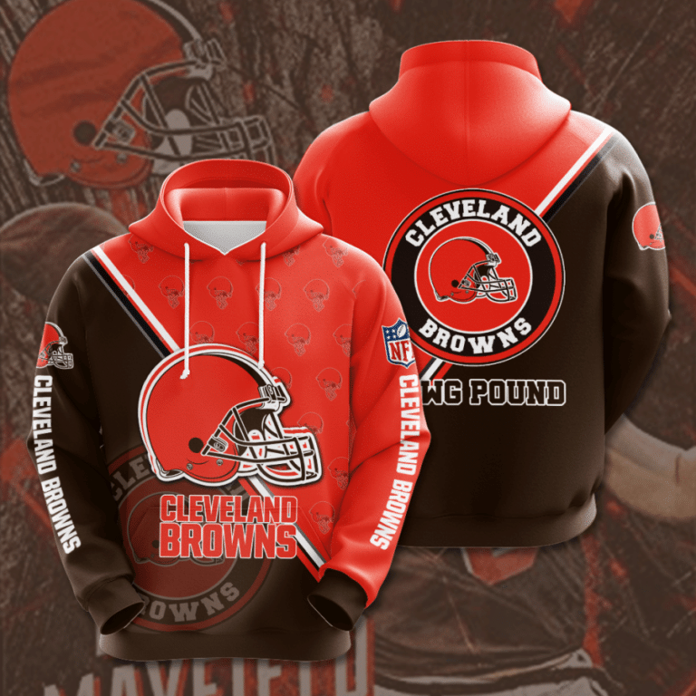 Cleveland Browns 49 Unisex 3D Hoodie Gift For Fans