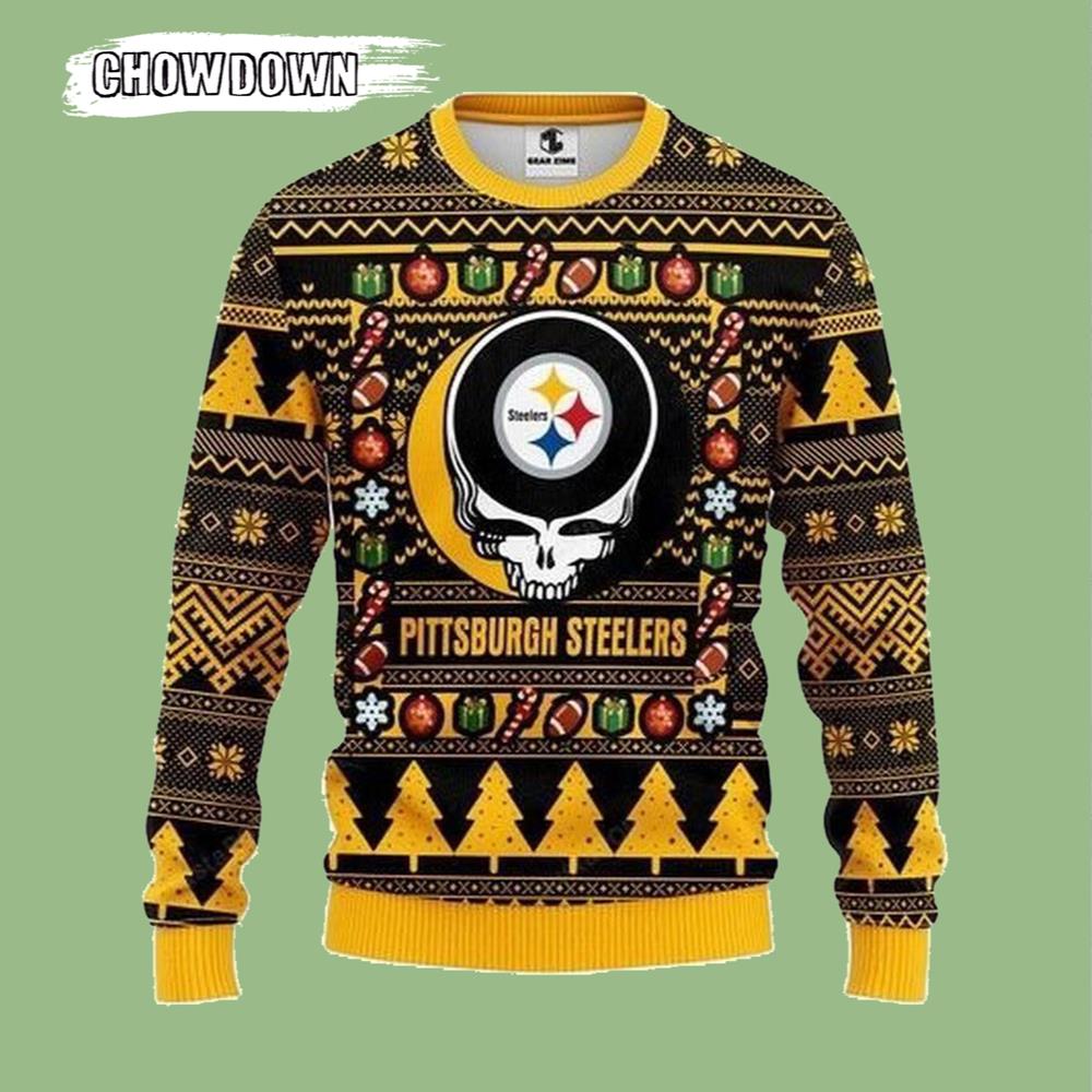 Pittsburgh Steelers Gift For Fan Ugly Wool Sweater Christmas V1