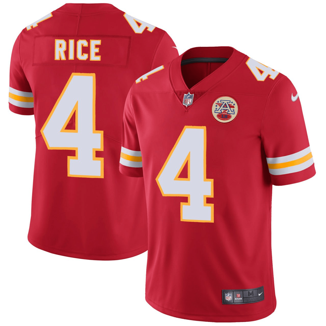 Rice Kansas City Chiefs Limited Jersey – All Stitched