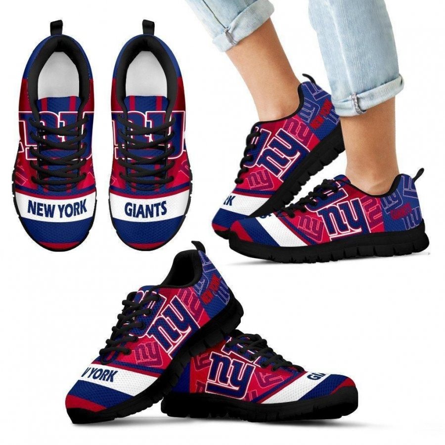 Three Impressing Point Of Logo New York Giants Sneakers #589