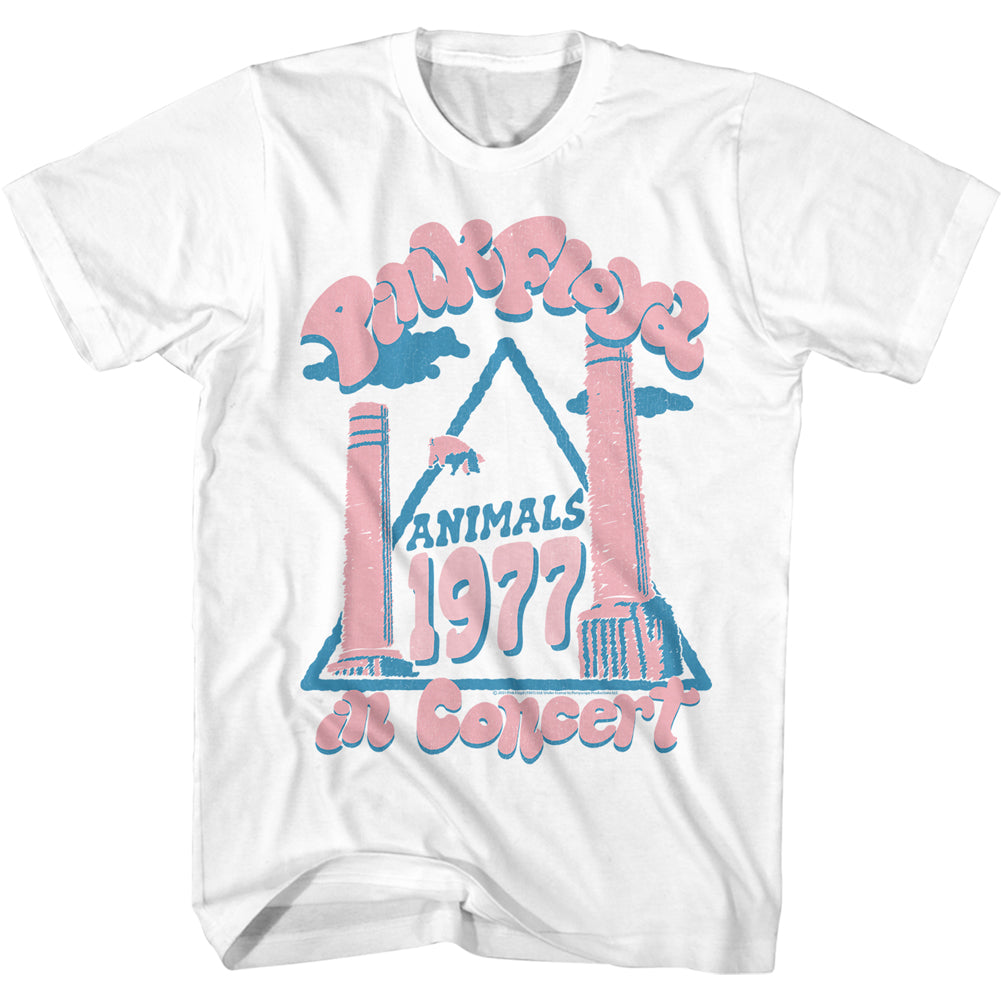 Pink Floyd Special Order Animals Concert Adult Short-Sleeve T-Shirt